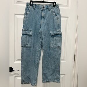 Levi's '94 Baggy Wide‎ Leg Jeans Womens 27x30 Blue Relaxed High Rise Skater